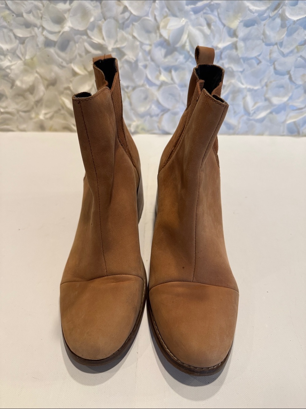 Toms Tan Chelsea Ankle Boots